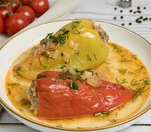 Перец болгарский фаршированный