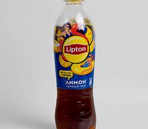 Липтон чёрный чай Лимон