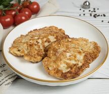 Рубленая котлета с сыром