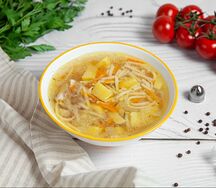 Куриная лапша