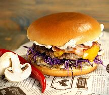 Бургер Грибной Xl