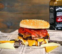 Бургер Три сыра