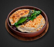 Кутабы с сыром и зеленью