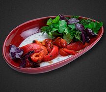 Печеный перец в яблочном уксусе