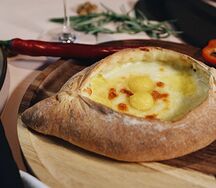 Хачапури по-аджарски