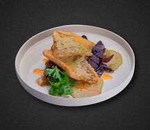 Волжский судак под соусом баже