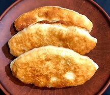 Жареные пирожки с картошкой