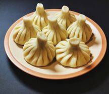 Хинкали с бараниной
