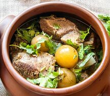 Чакапули с бараниной