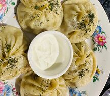 Манты с говядиной халяль