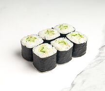 Мини-ролл с огурцом