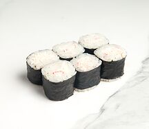 Мини-ролл с крабом