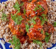 Митболы с гречневой кашей