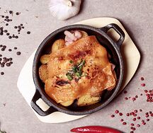 Айдахо с беконом и сыром чеддер