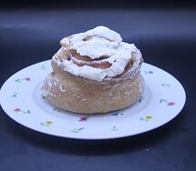 Творожная розочка