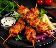 Шашлык из куриной грудки