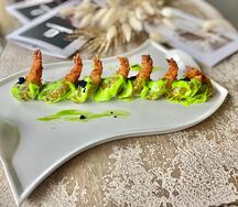 Креветки васаби