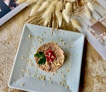 Пхали из красной фасоли с орехами