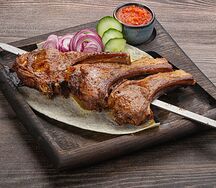 Шашлык из бараньей корейки 