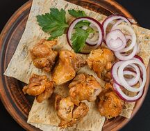 Шашлык из куриного филе бедра