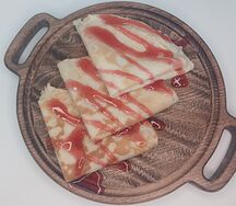 Блинчики с Клубничным топпингом