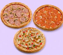 Три средние пиццы
