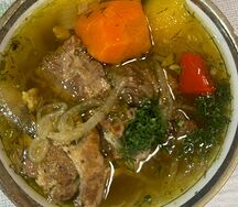 Шурпа с говядиной