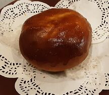 Пирожок с картофелем и грибами