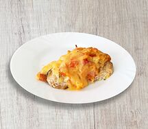 Горбуша запеченная с овощами