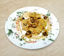 Фрикасе из куриного филе