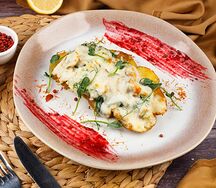 Треска под сырной корочкой
