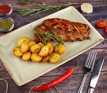 Свиные ребра BBQ
