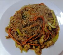 Фунчоза со свининой