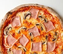 Ветчина и грибы