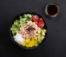 Поке с креветкой