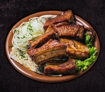 Шашлык из свиных ребер