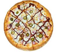 Пицца Барбекю с халапеньо