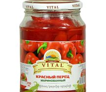 Красный перец маринованный Vital