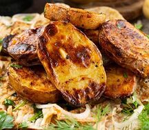 Картофель на мангале