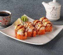 Запеченный ролл Креветка X