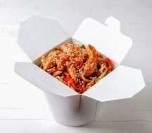 Вок Курица Карри в молоке кокоса