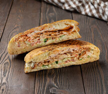 Донер в лепешке