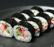 Чиз маки с тигровой креветкой