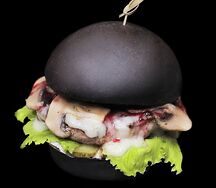 Чёрный бургер Black Bull