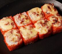 Фараон с ветчиной, беконом и сыром