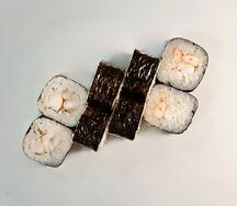 Ролл с креветкой