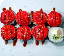 Запечённый с гребешком