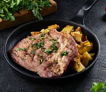 Стейк из куриного бедра