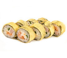 Бекон темпура ролл