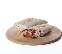 Средняя шаурма со свининой